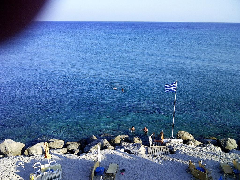 Ladikos Beach Hotel Kardamena  Экстерьер фото